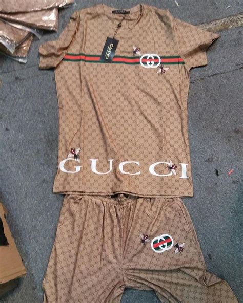 gucci two piece short set